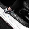 4 шт. Защита порогов автомобиля Прозрачный декоративный значок 3D наклейка для BMW E46 E39 E90 E60 E36 F30 F10 E34 E30 F20 E92 M3 M4 M5