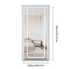 Сетка для домашних животных Регулируемая калитка для питомцев Сетка 35.43X86.61 дюйма Портативная защита на молнии для удобных проемов