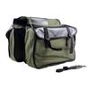 Bike Panniers Bag Large-Capacity Canvas Bicycle Bag Rear Rack Bag for Cycling Traveling Commuting