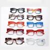 New Anti Blue Light Spring Large Frame Reading Glasses Mobile Phone Anti Radiation Thick Frame Fashionable Presbyopia Glasses