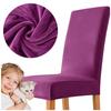 Cover Velvet Chair Thick Purple Velvet