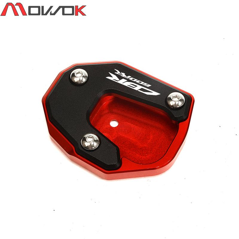 Для HONDA CBR600RR CBR 600RR 2007-2022 2021 2020 Мотоциклетный колпачок клапана и подставка для ног боковой стойки Расширительная площадка Support Plate