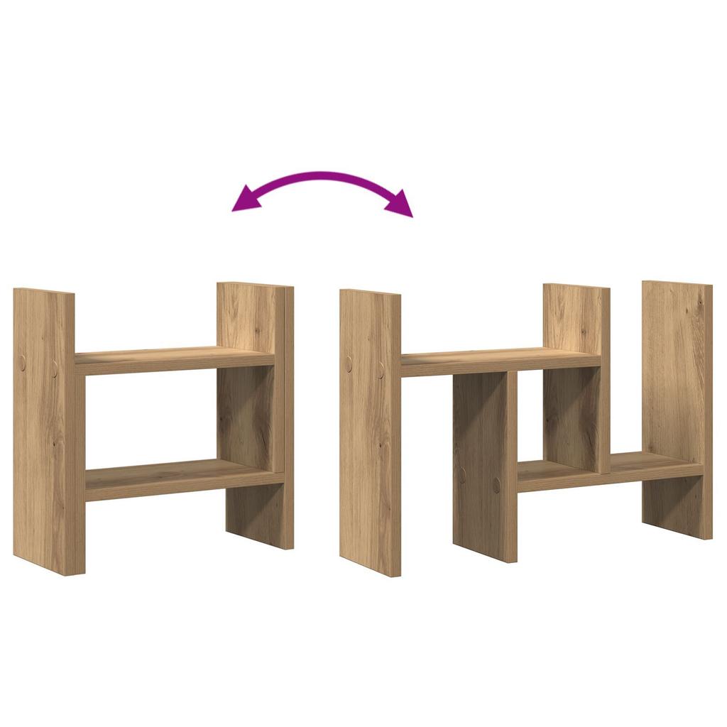 1 Piece creative design desktop storage rack, display rack for ornaments, cosmetics storage, 50x15.5x35.5 cm