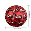 Delta Sigma Theta Size 5 Soccer Ball,Indoor/Outdoor Suitable for Training Matches Tournaments Practice Games Perfect Gift for Fan