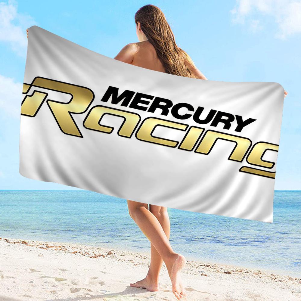 M-Mercury Racing Полотенце Микрофибра Пляжное Полотенце Впитывающее Быстросохнущее Мягкое Для Йоги Плавания Курорта Альпинизма