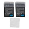 2Pcs EN EL25 Camera Battery Replacement High Capacity 1350mAh 7.6V Lithium Battery for Nikon Z30