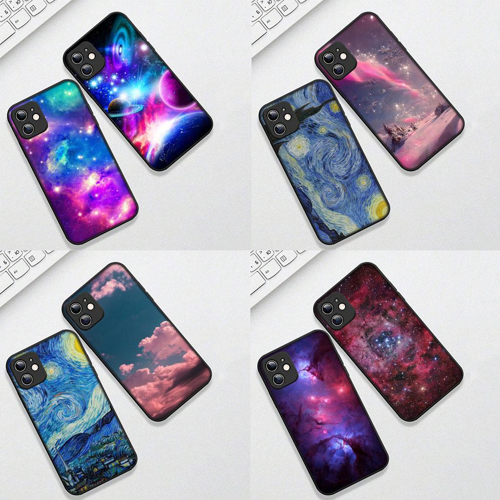 Cover Universe Galaxy Stars Moon for Motorola Moto G82 G20 G22 G23 G32 G9 G8 G7 Power Plus G41 G52 G30 G71 E22 E13 E20 E32 Case