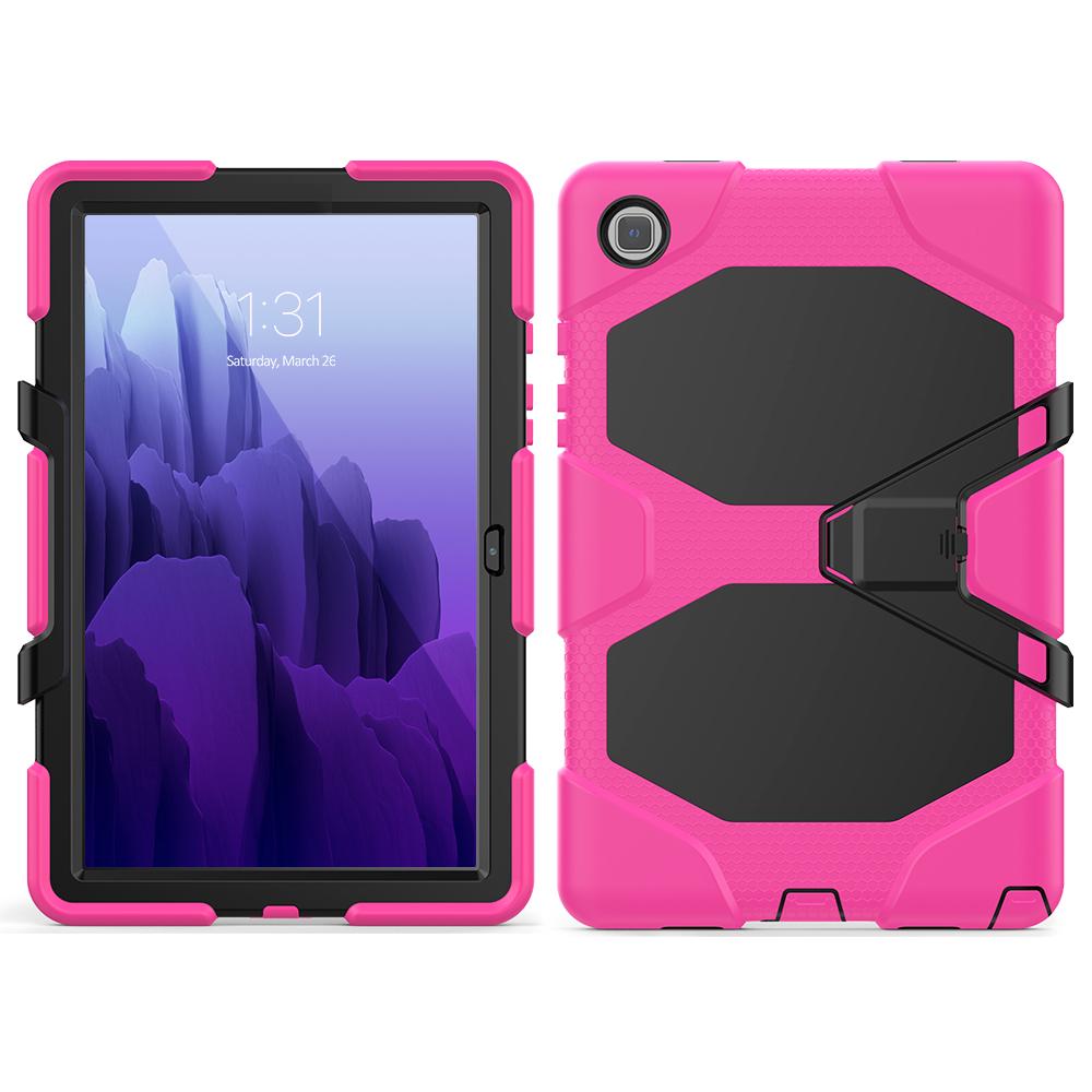With Built-in Screen Protector Case For Samsung Tab S6 Lite 10.4 SM-P620 P613 P610 A7 10.4 T500 505 A8 10.5 X200 205 Stand Cover