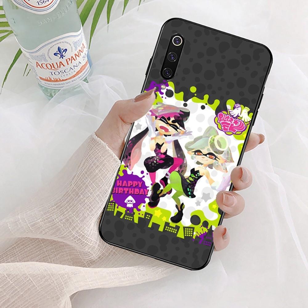 S-Splatoon Game Phone Case For Xiaomi Mi 5X 8 9 10 11 12 lite pro 10T PocoX3pro PocoM3 Note 10 pro lite