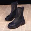 Women Sandals Inside Mesh Hollow Out Women Cool Boots Summer Breathable Versatile Mesh Boots with Increased Height Comfortable
