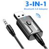 4 в 1 USB Bluetooth 5.0 адаптер-приемник-передатчик Hi-Fi стерео беспроводной аудиоадаптер USB 3,5 мм разъем 3,5 мм Aux для настольных ПК Наушники