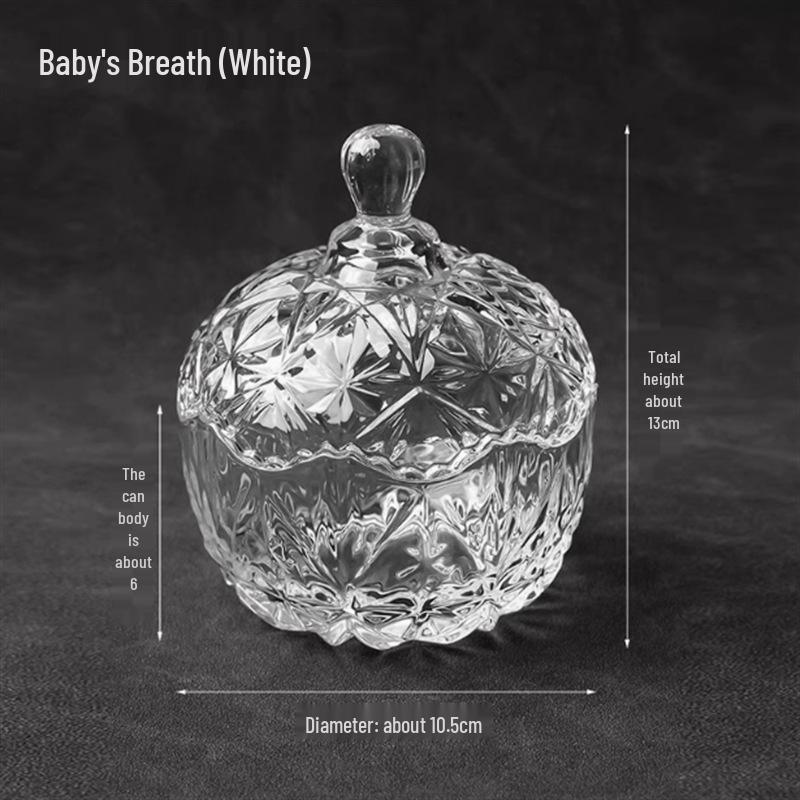 White Crystal Purification Bowl: Demagnetization Stone, Amulet Salt Container, Gem Glass.