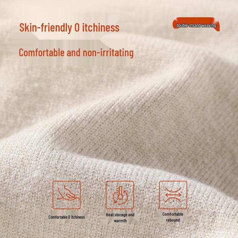 GLM Men's 2025 Autumn/Winter Round Neck Pullover Sweater