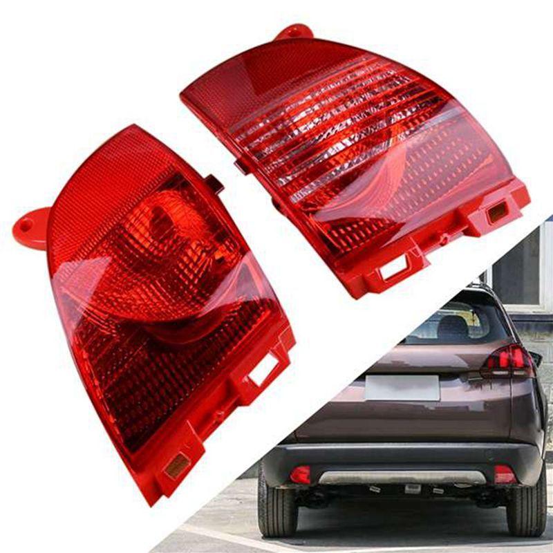 Practical 2X 6350GJ Car Rear Bumper Fog Light Parking Warning Reflector Taillights For 308CC/C3/2008 2009-2014 Right