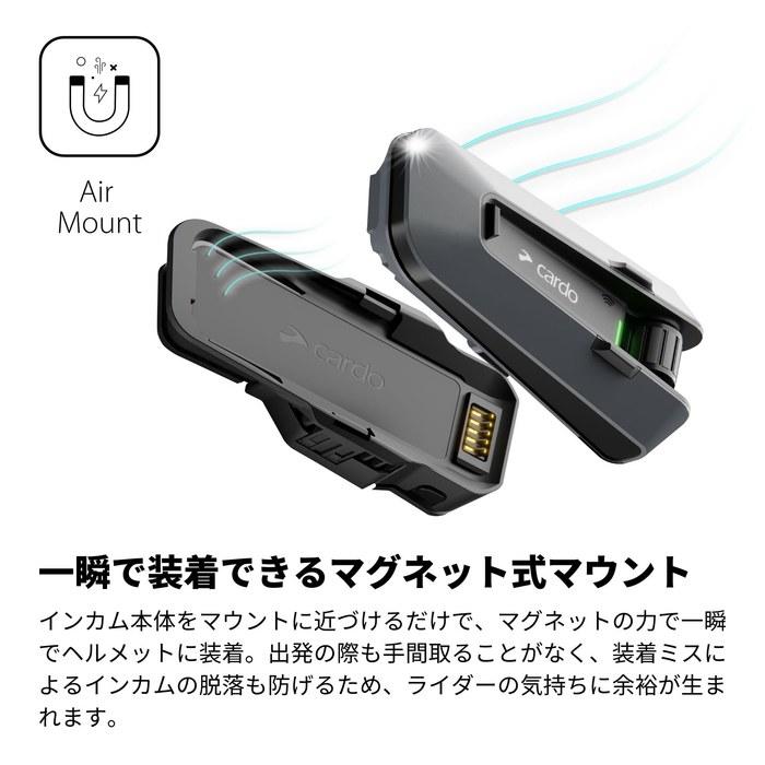 Запасная подставка Cardo PACKTALK PRO/EDGE Черная