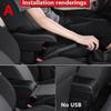 Для Peugeot 307 Подлокотник-бокс Для Peugeot 307 CC Кабриолет 2001 2002 2003 2004 2005 2006 2007 2008 Автомобильный подлокотник с ящиком для хранения