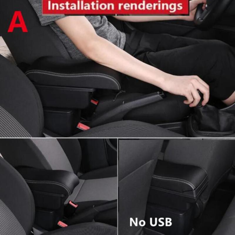 Для Peugeot 307 Подлокотник-бокс Для Peugeot 307 CC Кабриолет 2001 2002 2003 2004 2005 2006 2007 2008 Автомобильный подлокотник с ящиком для хранения