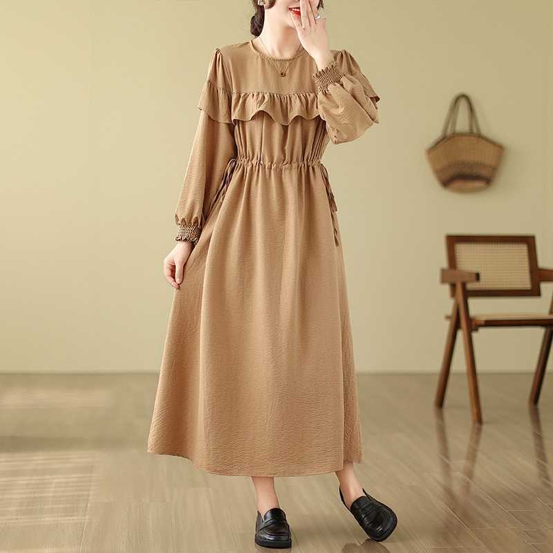 Новое Свободное и Стройнящее Свободное Платье-Бандо для Похудения