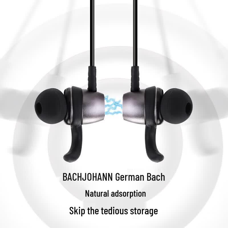 Bach John Беспроводные Bluetooth-наушники-гарнитура для спорта