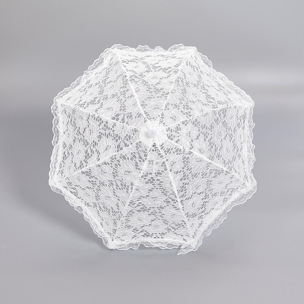 Hollowed Out Women's Lace Umbrellas Lolita Wedding Decoration Props Stage Performance