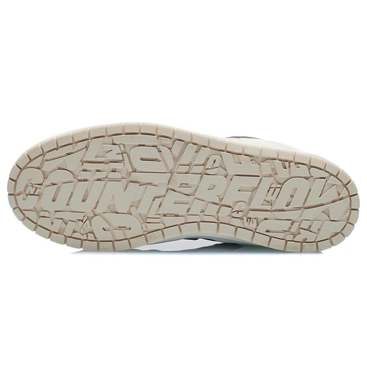 Li Ning CF The One Повседневные нескользящие прочные низкие кроссовки для скейтбординга Мужские кроссовки Белый Синий Черный AGCR469-1