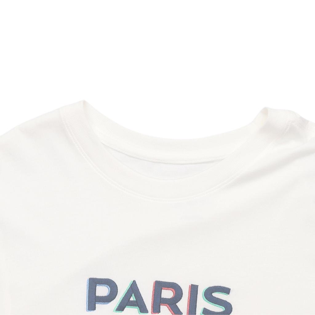 Nike Футболка с коротким рукавом и вышитым логотипом команды Paris Saint-Germain, мужские топы, парус HJ9761-133
