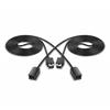 3M Extension Cable for Nintendo SNES NES Mini Classic Controller,2PCS