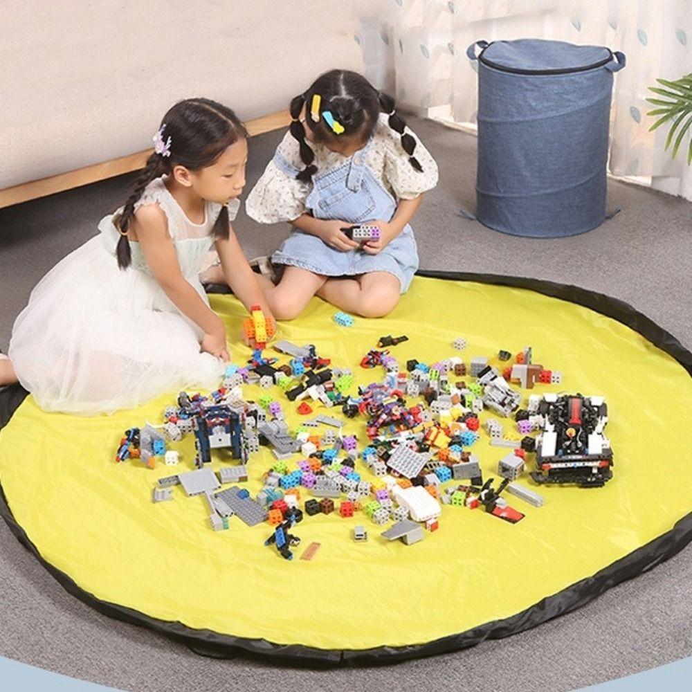 Hand-held Game Mat Storage Bucket Large Capacity Toy Storage Bucket Playroom