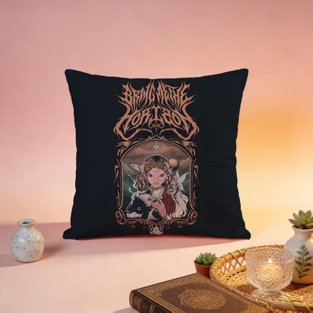 Fashion BBring Me The Horizonable Cushion Cover Premium SkinFriendly Pillow Case MultiPurpose for Home Office Travel