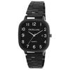 Montre - EXCELLANC - SL28 - Rectangulaire - Noir - Bracelet Métal 20 Mm