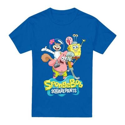 Мужская футболка с групповым снимком SpongeBob SquarePants