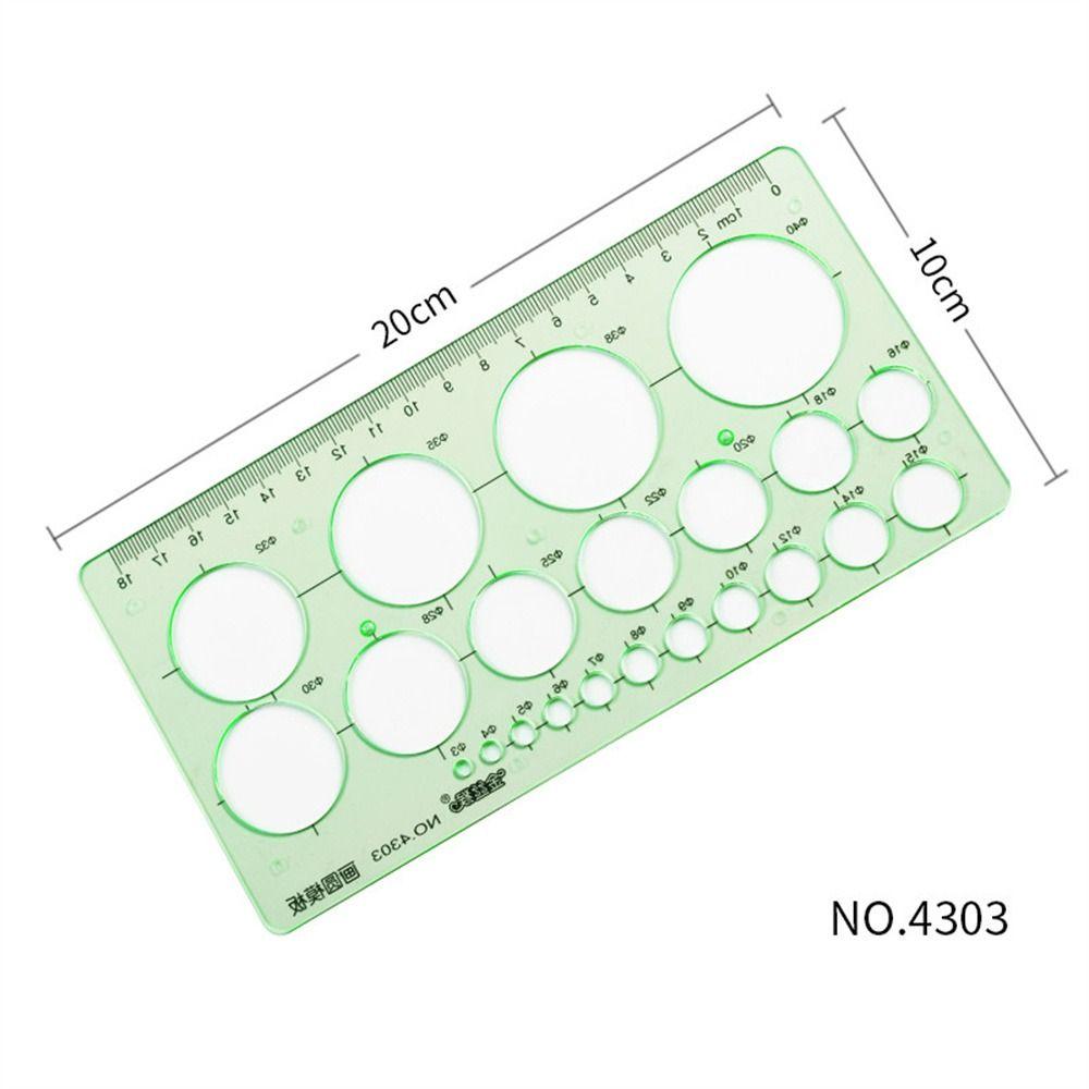 Multi Shaped Oval Circles Stencil Geometric Ruler Curve Ruler Drawing Ruler Template Ruler