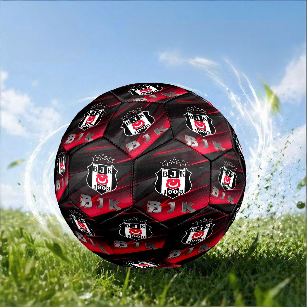 Be?ikta? Istanbul Crest Emblem Size 5 Soccer Ball,Indoor/Outdoor Suitable for Training Matches Tournaments Practice Games Perfect Gift for Fan