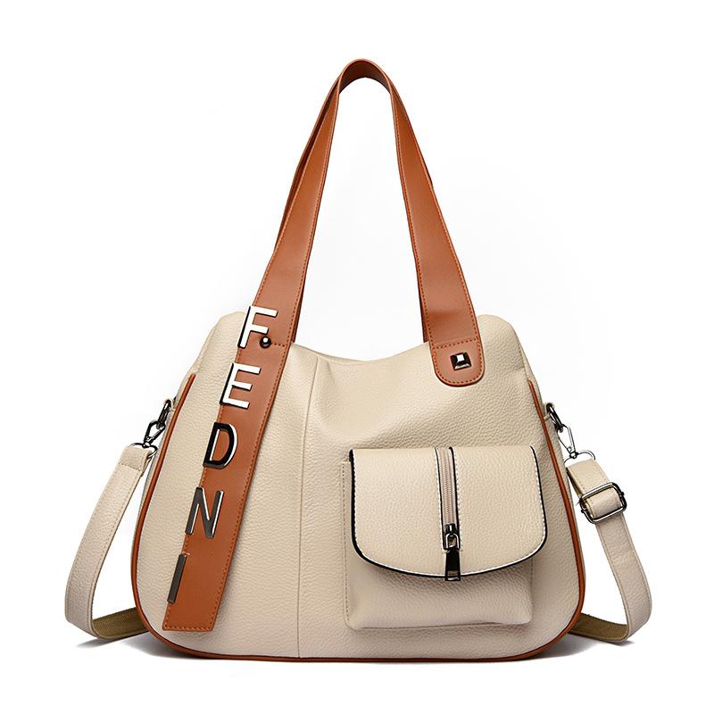 Модная повседневная женская сумка через плечо большой вместимости из искусственной кожи, сумка-мессенджер, новая дамская сумочка, женская сумка