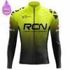 2026 Rcn Team Зимний Термофлисовый Комплект Велоджерси Новый Одежда для MTB Велосипеда Майка Ropa Ciclismo с Длинным Рукавом Велоодежда
