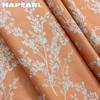 1 шт. NAPEARL Юбка для духовки с принтом апельсиновой ветки и листа, Декоративная шторка на дверь духовки с кисточкой по краю в виде листа лотоса для кухни, домашнего декора