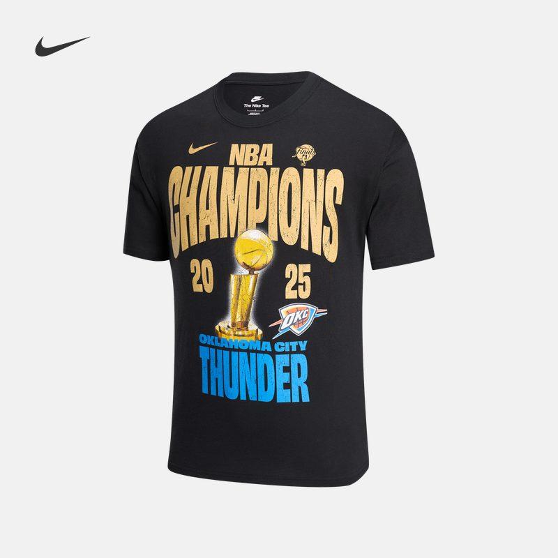 Nike X NBA Футболки Мужские Черные С Круглым Вырезом Тонкие IR5593