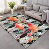 Модный ковер с принтом фламинго, ковер с принтом листьев и листьев, большой ковер для спальни, нескользящий ковер для гостиной, украшение дома