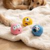 Sport Ball Shape Squeaky Dog Toy Eco Latex Pet Interactive Ball  Indoor Outdoor Play