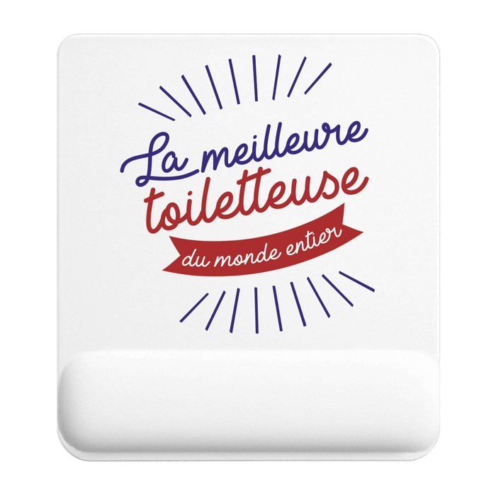 Tapis de souris - PLANETEE - Design unique - 22x18 cm - 3 mm - Surface antidérapante