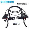 Гидравлический дисковый тормозной калипер Shimano BR-MT200 для горных велосипедов