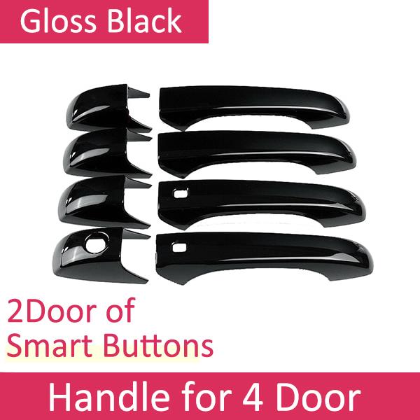 Для Chrysler 300 300C 2005 2006 2007 2008 2009 2010 глянцевая черная крышка дверной ручки защитная накладка наклейки внешние