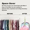 Space Saving Magic Clothes Hangers Closet Organizer Multi-Functional Storage Hanger 9 Hole Hanger