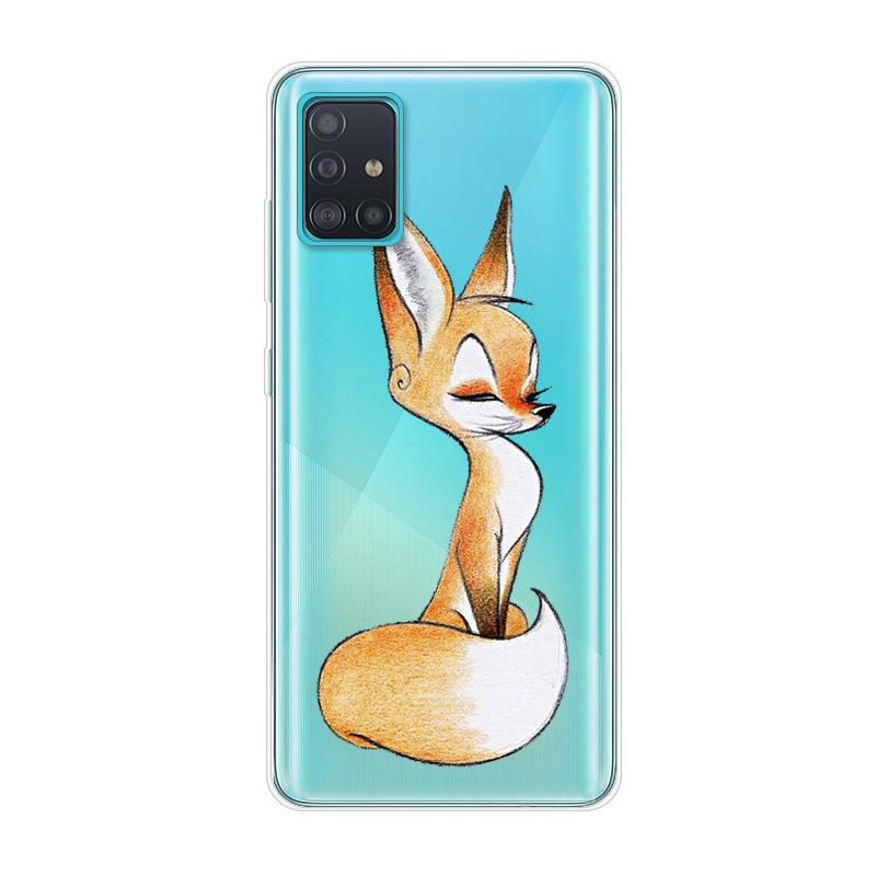 Для чехла Samsung Galaxy A71 A51 M31 Чехол M31S Мягкий силиконовый задний чехол для Samsung A71 M31S Чехол A 51 Ударопрочный чехол M31 Чехол