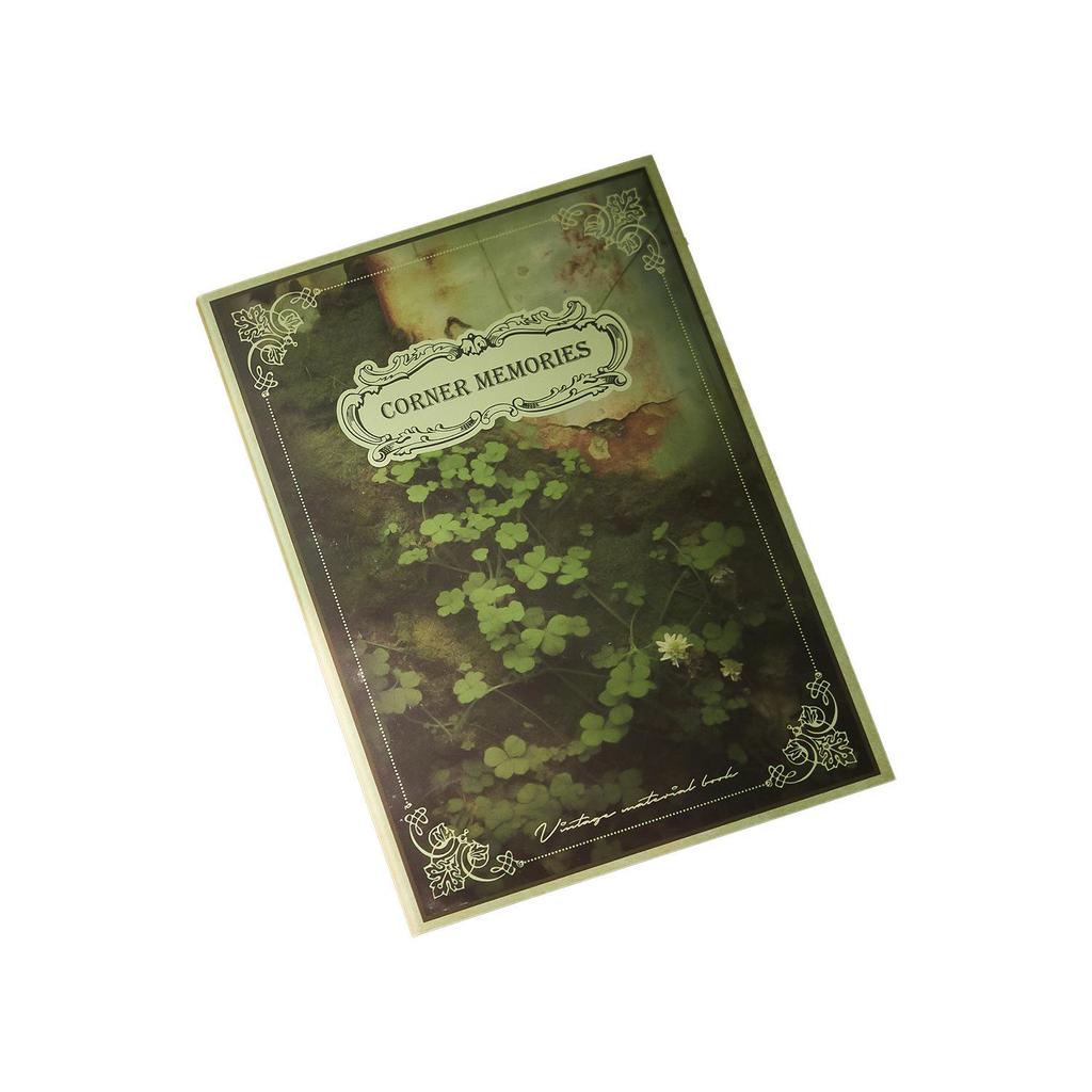 Журнал в ретро-инс стиле: Декоративная бумага серии Green Field Past