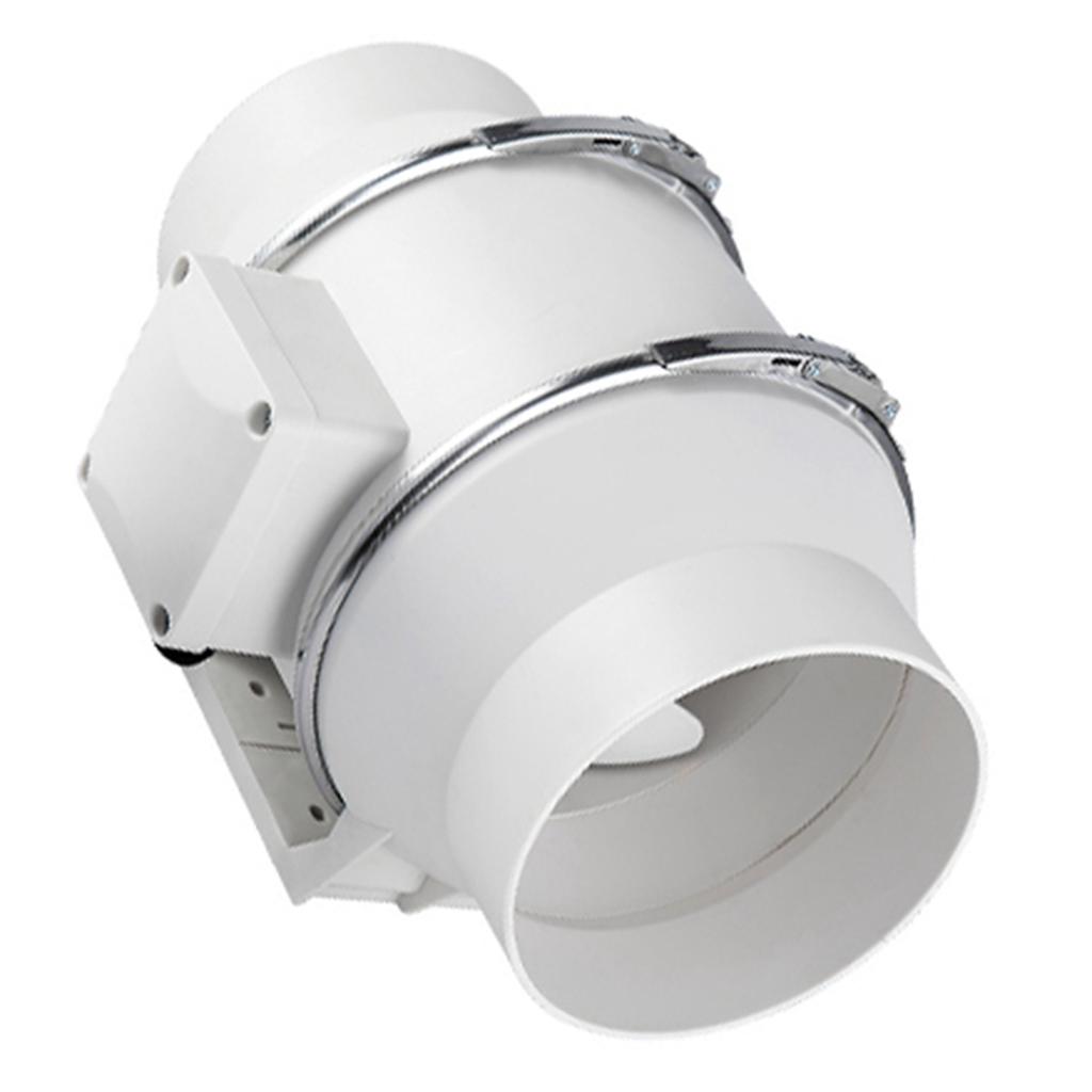 Duct Fan High Efficiency Low Noise Air Circulation Ventilation Inline Exhaust Fan for Bathrooms