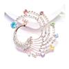 Brooch High-End Sense Niche High-End Women'S Silk Scarf Buckle Alloy Corsage Small Fragrant Wind Pearl Rhinestone High-End