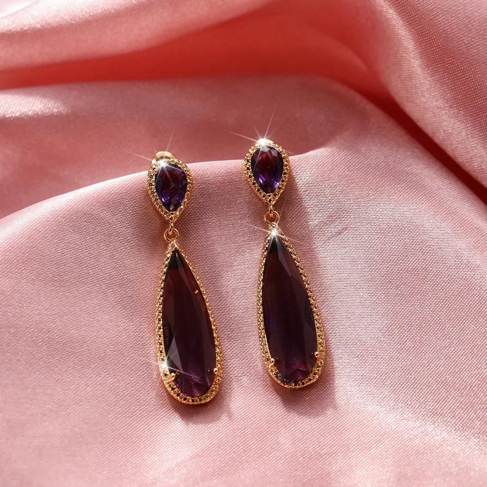 Роскошные квадратные серьги-подвески с зеленым кристаллом кубического циркония, изысканные, модные, свадебные украшения для женщин