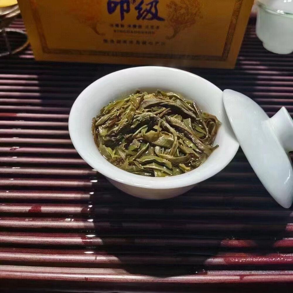 357г Юньнаньский сырой чайный пирог Пуэр 2023 Чай Биндао Шэн Пуэр Совершенно новый чай Пуэр