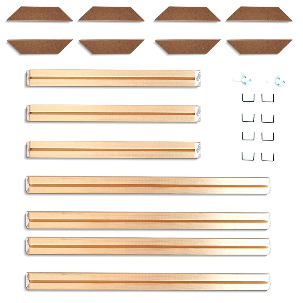 Рама из сосны для наборов для вышивания крестом по канве, масляной живописи, алмазной мозаики, картины, наборы для изготовления фоторамок своими руками, настенный декор, поделки